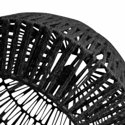 Hanglamp Kace - Jute zwart - Loft24.nl