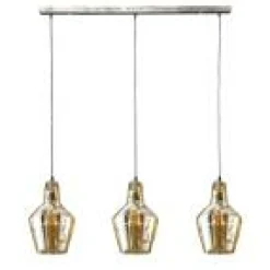 Hanglamp Kegel - Amber Glas - Loft24.nl