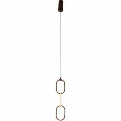 Hanglamp Lacey kleur Brons - Loft24.nl