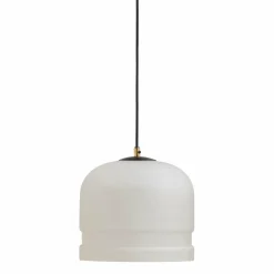 Hanglamp Micah Glas kleur Mat Wit - Loft24.nl