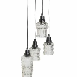 Hanglamp Multiple Glas 4-lamps - Loft24.nl