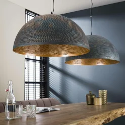 Hanglamp Punch Zwart Bruin - 1 lamp - Loft24.nl