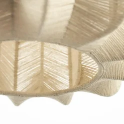 Hanglamp Reb - Zeegras en katoen - Loft24.nl