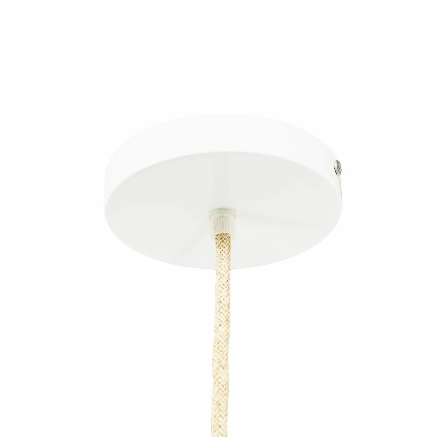 Hanglamp Reb - Zeegras en katoen - Loft24.nl