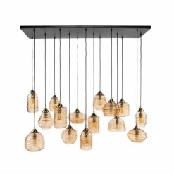 Hanglamp Rib Glass 15 -lamps - Loft24.nl