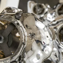 Hanglamp Rock Getrapt met 3 lampen Chromed Glass - Loft24.nl