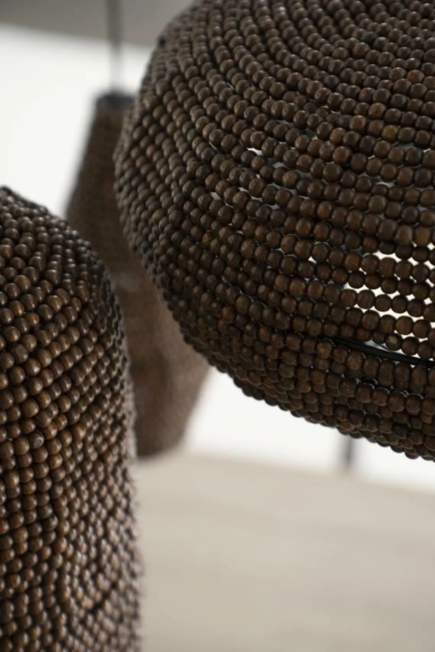 Hanglamp Shanga Houten kralen 46cm - Loft24.nl