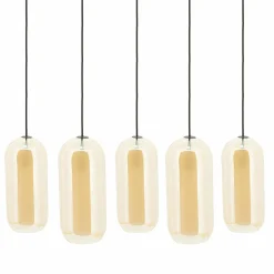 Hanglamp Shona Glas - 5 Lampen - Loft24.nl