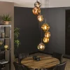 Hanglamp Stellar Getrapt met 7 lampen - Loft24.nl