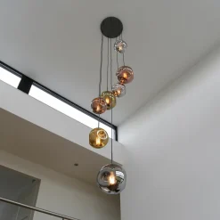 Hanglamp Stellar Getrapt met 7 lampen - Loft24.nl