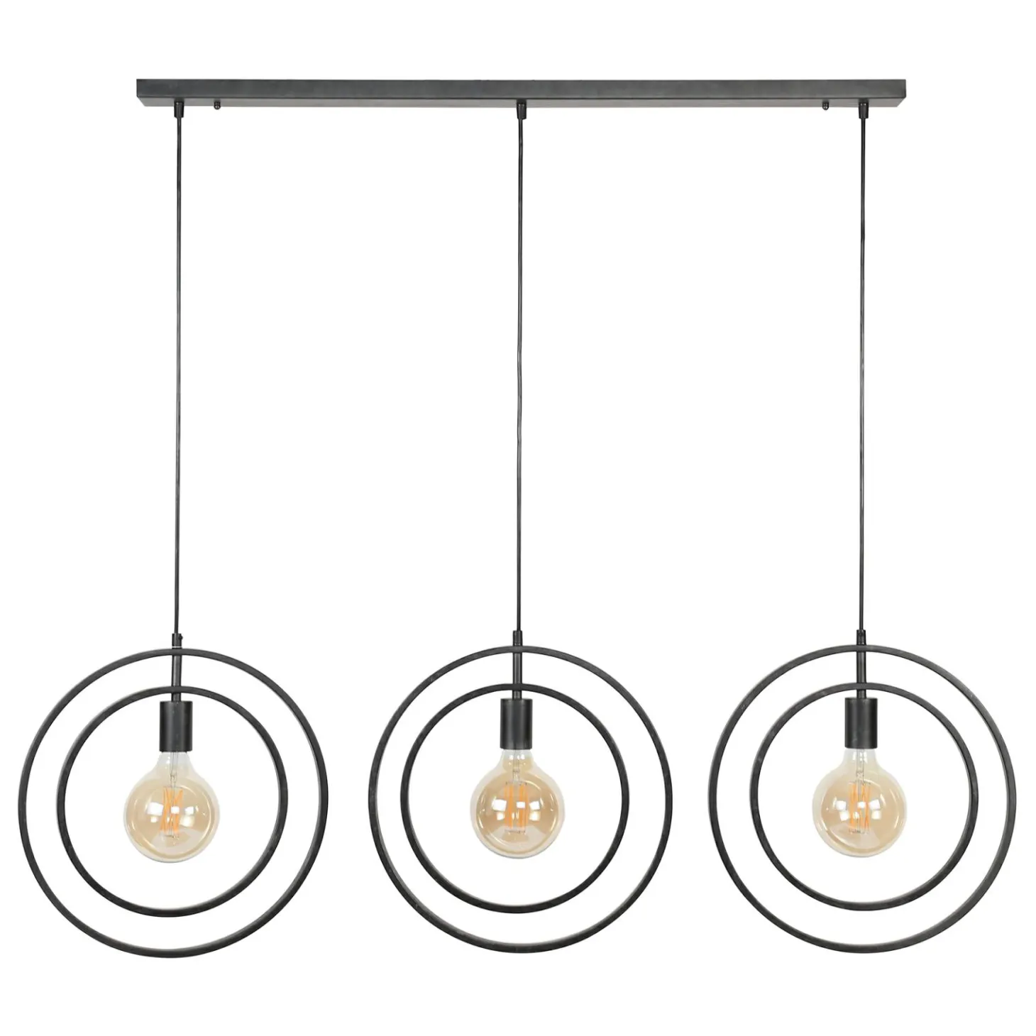 Hanglamp Turn Around - 3 lampen - Loft24.nl