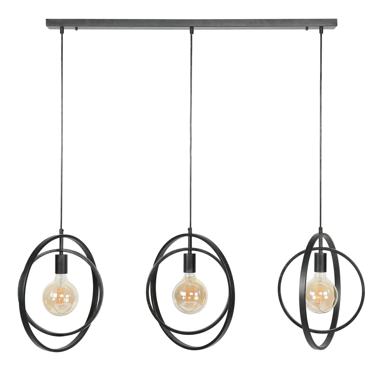 Hanglamp Turn Around - 3 lampen - Loft24.nl