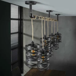 Hanglamp Twist - 7 lampen - Loft24.nl