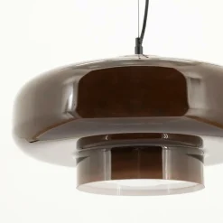 Hanglamp Vetro Glas - Bruin - Loft24.nl
