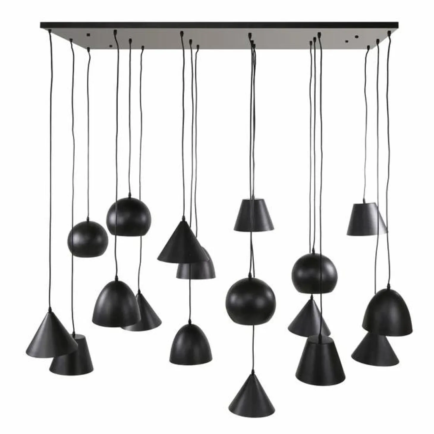 Hanglamp XXL - 18 Lampen - Loft24.nl