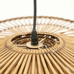 Hanglamp Yarin Rattan en bamboe 65cm - Loft24.nl