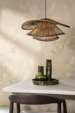 Hanglamp Yarin Rattan en bamboe 65cm - Loft24.nl