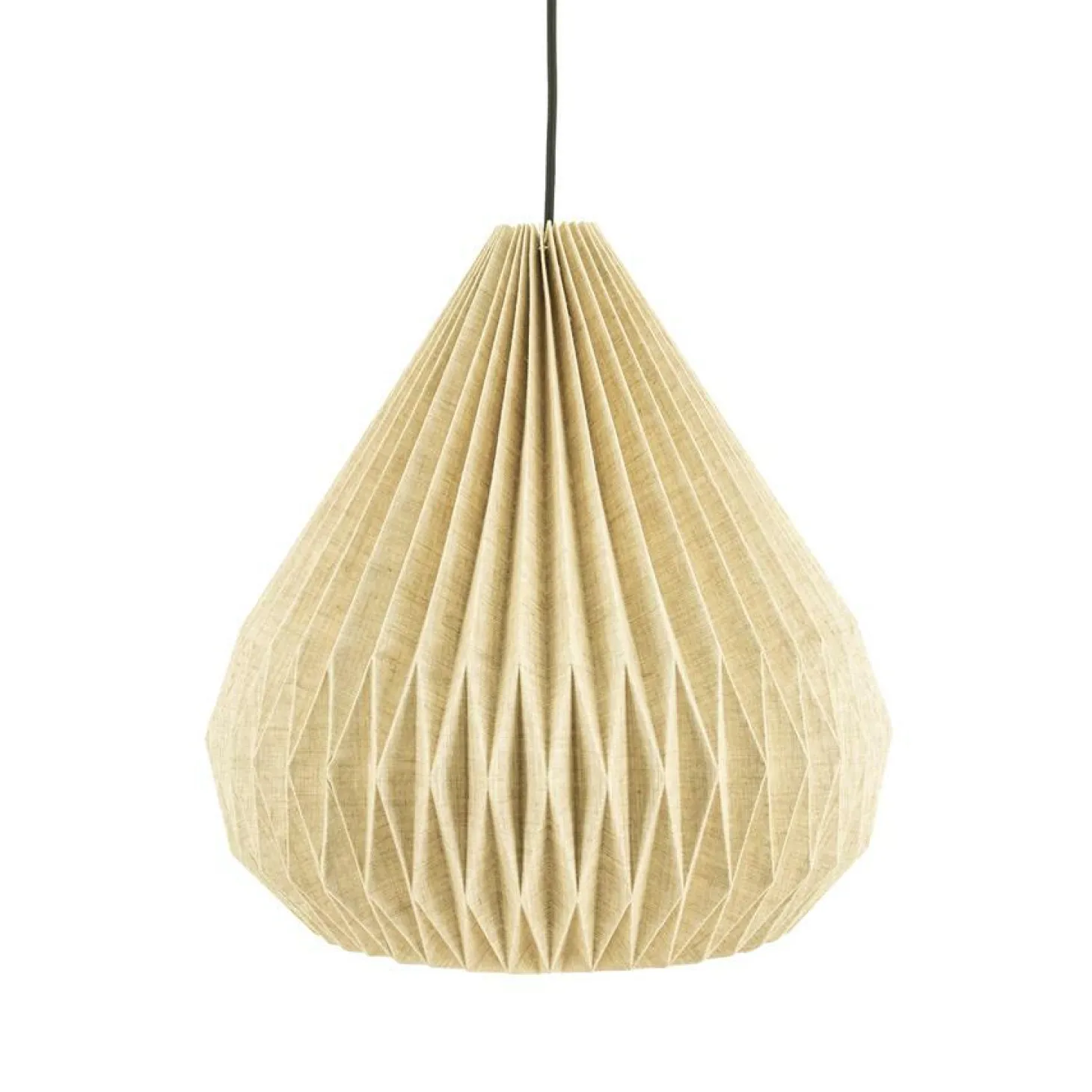 Hanglamp Zuki Linnen - 41cm - Loft24.nl