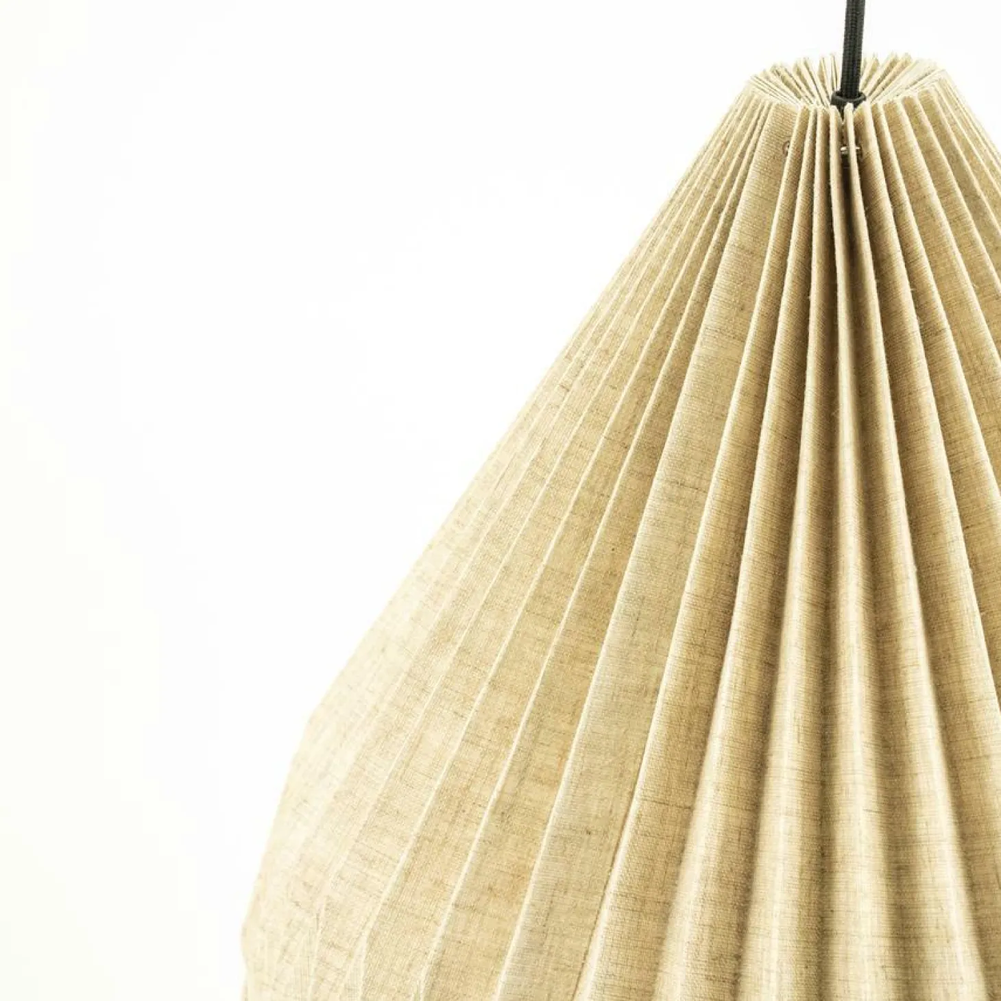 Hanglamp Zuki Linnen - 41cm - Loft24.nl