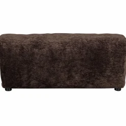 Hocker Baggy 3D Chenille DonkerBruin - Loft24.nl