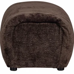 Hocker Baggy 3D Chenille DonkerBruin - Loft24.nl