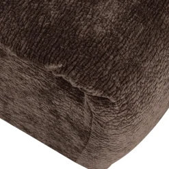 Hocker Baggy 3D Chenille DonkerBruin - Loft24.nl