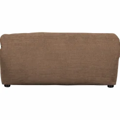 Hocker Baggy Geweven Chenille Bruin - Loft24.nl