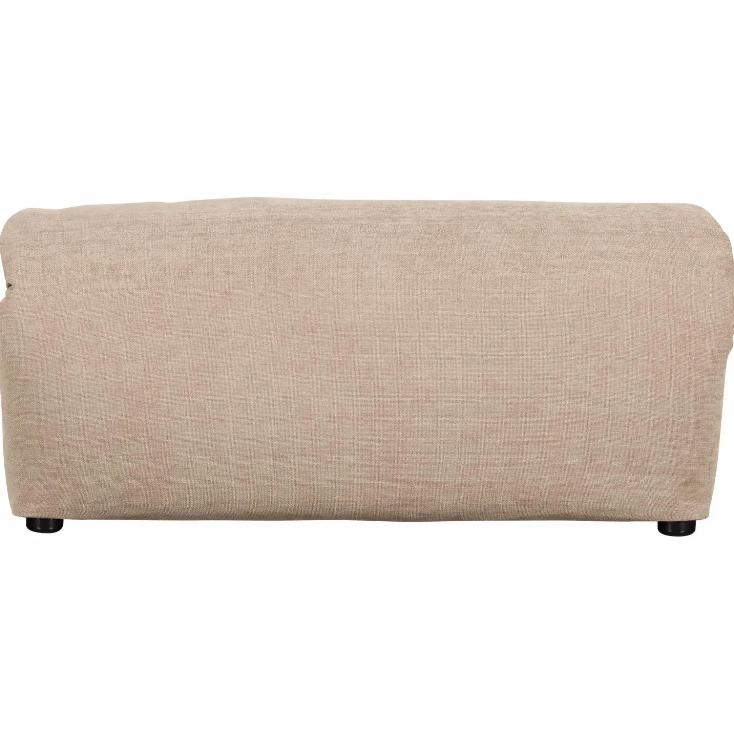 Hocker Baggy Geweven Chenille Zand - Loft24.nl