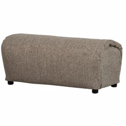 Hocker Baggy Geweven Stof Bruin - Loft24.nl