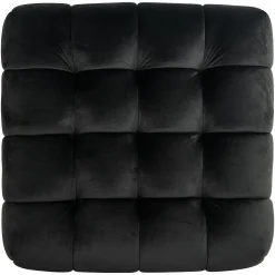 Hocker Huxley Velvet - Antraciet - Loft24.nl