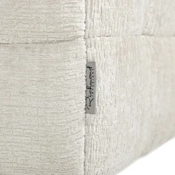 Hocker Merrol Chenille - Crème - Loft24.nl