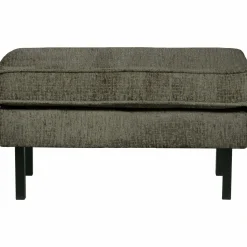 Hocker Rodeo Op Poten Structure Velvet Frost - Loft24.nl