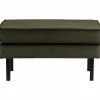 Hocker Rodeo Op Poten Velvet DDonker Groen Hunter - Loft24.nl
