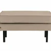 Hocker Rodeo Op Poten Velvet Khaki - Loft24.nl