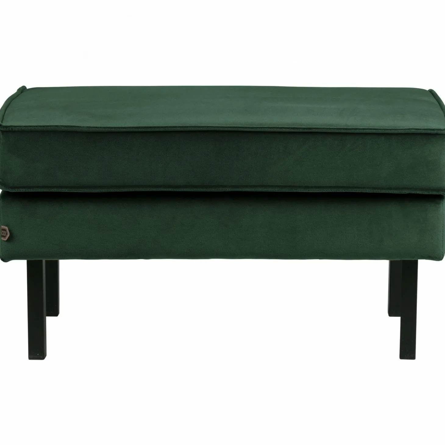 Hocker Rodeo Op Poten Velvet Groen Forest - Loft24.nl