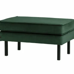 Hocker Rodeo Op Poten Velvet Groen Forest - Loft24.nl