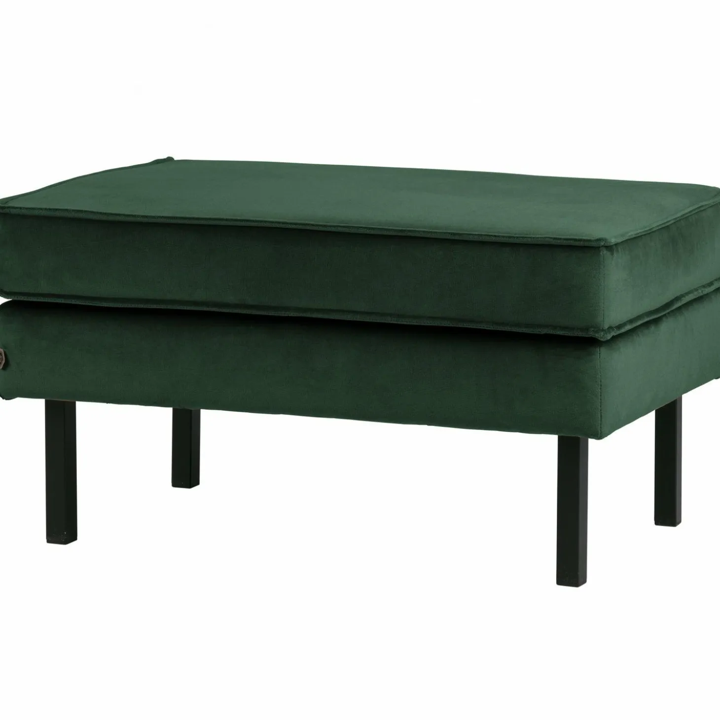 Hocker Rodeo Op Poten Velvet Groen Forest - Loft24.nl