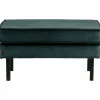 Hocker Rodeo Op Poten Velvet Teal - Loft24.nl