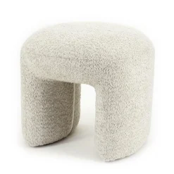 Hocker Sahi - Taupe (zithoogte 41 cm) - Loft24.nl