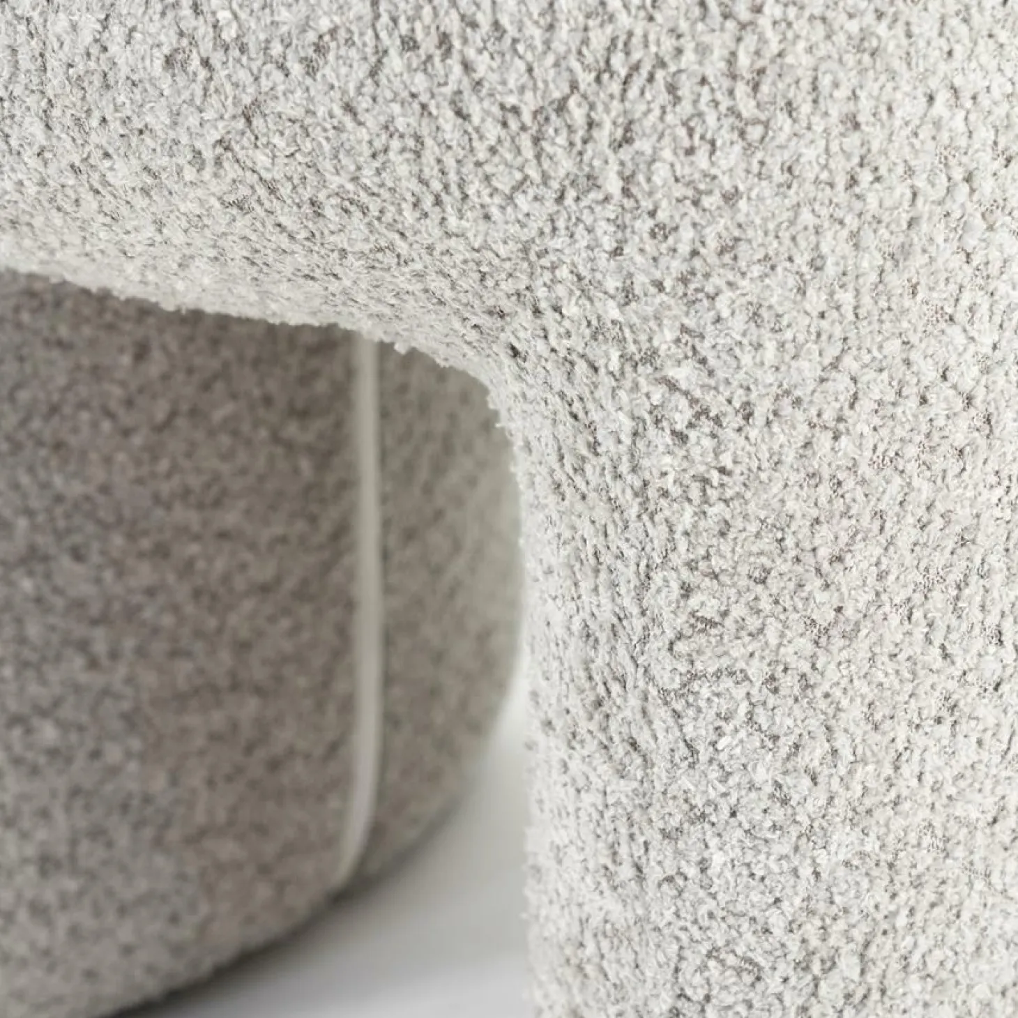 Hocker Sahi - Taupe (zithoogte 41 cm) - Loft24.nl