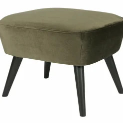 Hocker Sara Op Poten Groen - Loft24.nl