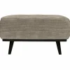 Hocker Statement Ribstof Clay - Loft24.nl
