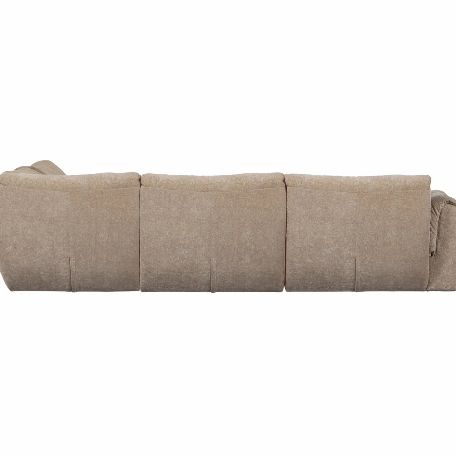 Hoekbank Baggy 3D chenille - Zand (rechts) - Loft24.nl