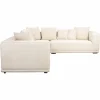 Hoekbank Lusso Chenille - Beige - Loft24.nl