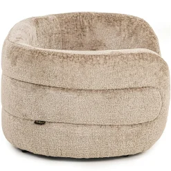 Huisdierenbed Bingo taupe chenille (Bergen 104 taupe chenille) - Loft24.nl
