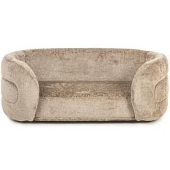 Huisdierenbed Bingo taupe chenille (Bergen 104 taupe chenille) - Loft24.nl