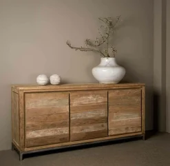 Industrieel Dressoir Venetië met 3 deuren - Loft24.nl