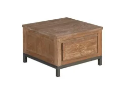 Industriële Bijzettafel Venetië met 1 lade - Loft24.nl