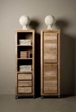 Industriële Opbergkast Venetië met 2 deuren - Loft24.nl