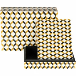 Juwelenbox Frences Resin Set van 2 stuks - Loft24.nl